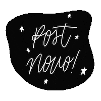 New Post Lettering Sticker