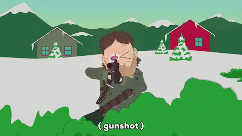 shooting too easy GIF by South Park 