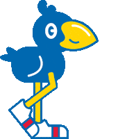 Happy Kansas Jayhawks Sticker by University of Kansas