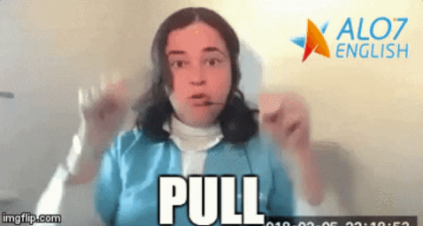 pull total physical response GIF by ALO7.com