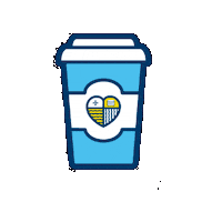 Coffee Cup Sticker by Merrimack College