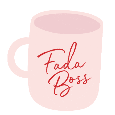 FadaUrbana giphyupload pink coffee red Sticker