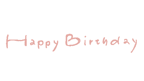 Happy Birthday Pink Sticker
