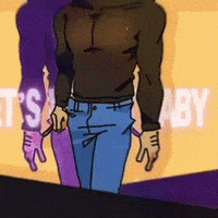 Bunny Man Smirk GIF