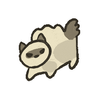 Angry Cat Sticker