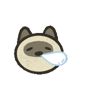 Cat Sleep Sticker