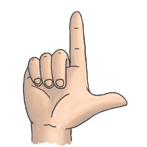 Hand Finger Sticker by Stickerpacks.design
