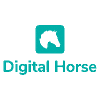 DigitalHorse social media horse pony dh Sticker
