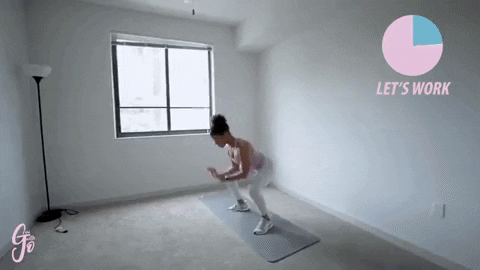 growwithjo giphyupload jump go exercise GIF