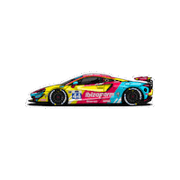 Car Racing Sticker