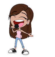 Happy Girl Sticker