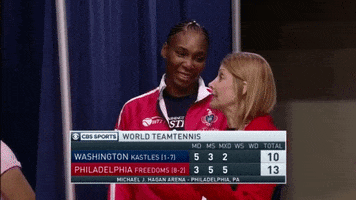 Venus Williams Sport GIF by World TeamTennis