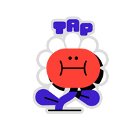 Flower New Post Sticker by The Rocket Panda