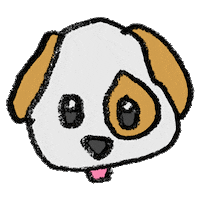 Dog Puppy Sticker by Adam J. Kurtz
