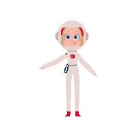 Space Astronaut Sticker