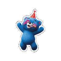 Happy Teddy Bear Sticker by Caddy's