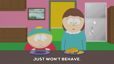 behave eric cartman GIF by South Park 