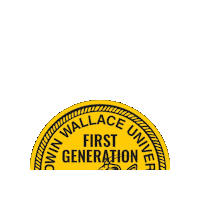 Yellow Jacket First Gen Sticker by Baldwin Wallace University