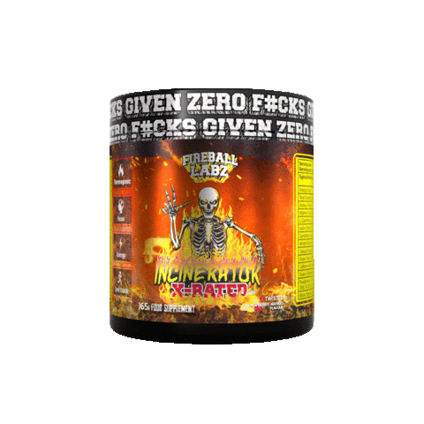 Bodybuilding Cardio Sticker by Fireball Labz