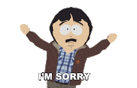 Sorry Randy Marsh Sticker by South Park
