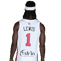 Basketball Jequan Lewis Sticker by JL Bourg