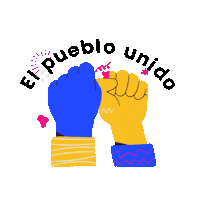 Lucha Poder Sticker by Casa Blue
