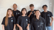 teuidajm smile wave smiling waving GIF