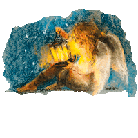 New Year Art Sticker