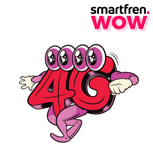 Emoticon Wow Sticker by Smartfren 4G