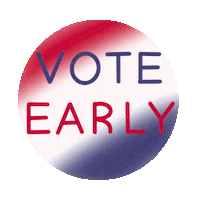 Vote Early Election 2020 Sticker