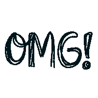Happy Oh My God Sticker