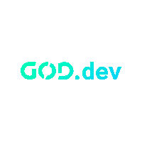 Run Dev Sticker by GOD.dev