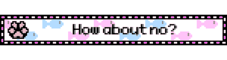 Cat No Sticker