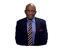 glasses looking Sticker by Al Roker