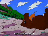 Rolling Season 3 GIF by The Simpsons