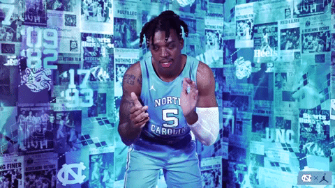 North Carolina Sport GIF by UNC Tar Heels