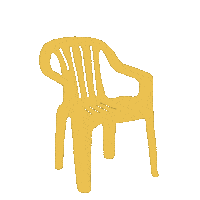 Festa Chair Sticker by Miamibloco