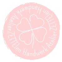 Handgemaakt Sticker by Zettje in de goede richting