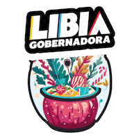 Pueblo Nuevo Flower Sticker by Libia Dennise