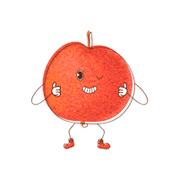 Daaridna cartoon red like thumbs up Sticker