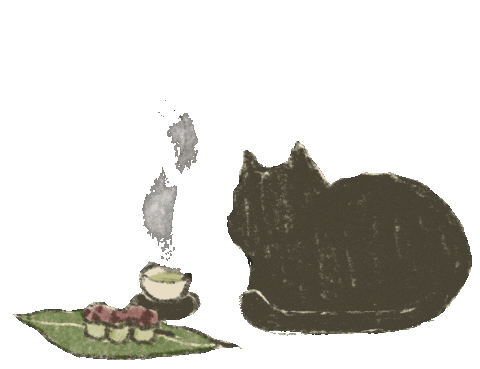 Cat Japan Sticker