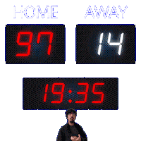14 Away Sticker