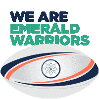 Rugby Coral Sticker by Emerald Warriors RFC