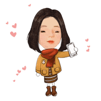 Art Girl Sticker