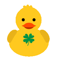 St Patricks Day Good Luck Sticker by Jessica Lau