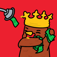 COQINU money bath shower coq GIF