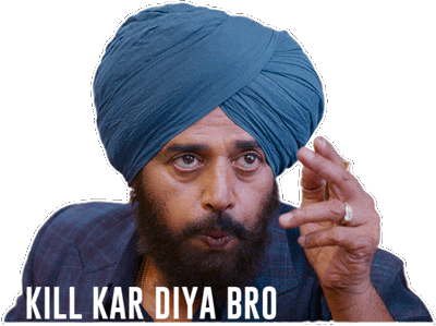 Happy Leave Me Alone Sticker by DevgnFilms