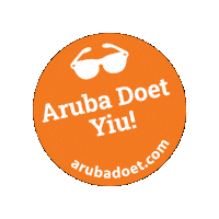 ArubaDoet arubadoet boluntario aruba doet logo arubadoetyiu Sticker