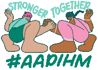 Asian American Desi Sticker