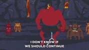 angel satan GIF by South Park 